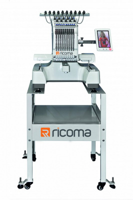 RICOMA EM-1010 одноголовочная 10-игольная вышивальная машина 